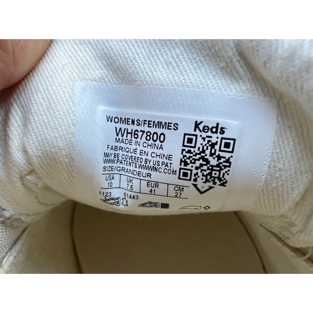 NWOT Keds Snake  animal Print  Classic Canvas Sneakers  Comfort Shoes US Sz 10 - Picture 6 of 11